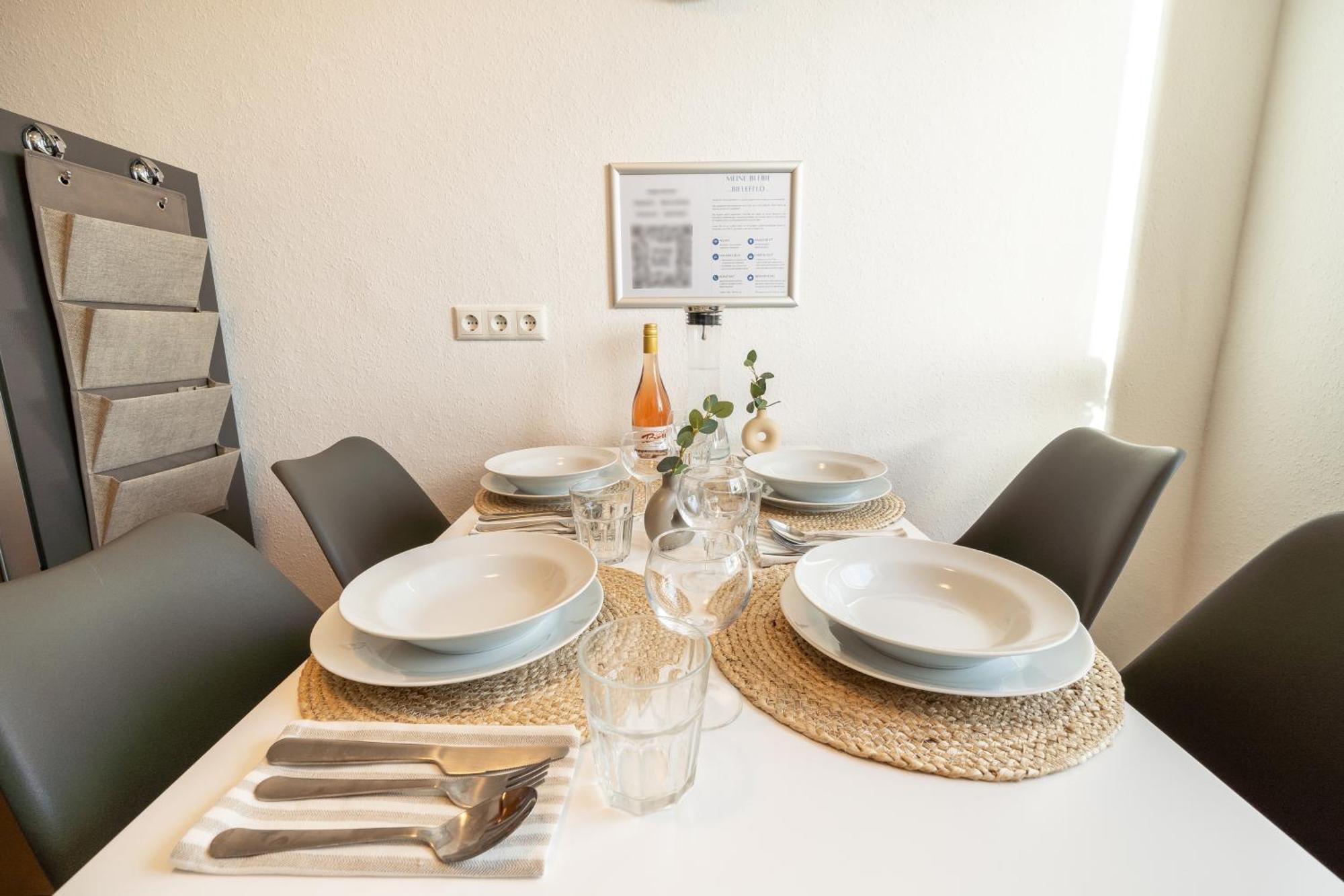 Cityapartment Wagner Mit Netlix Bielefeld Exterior foto